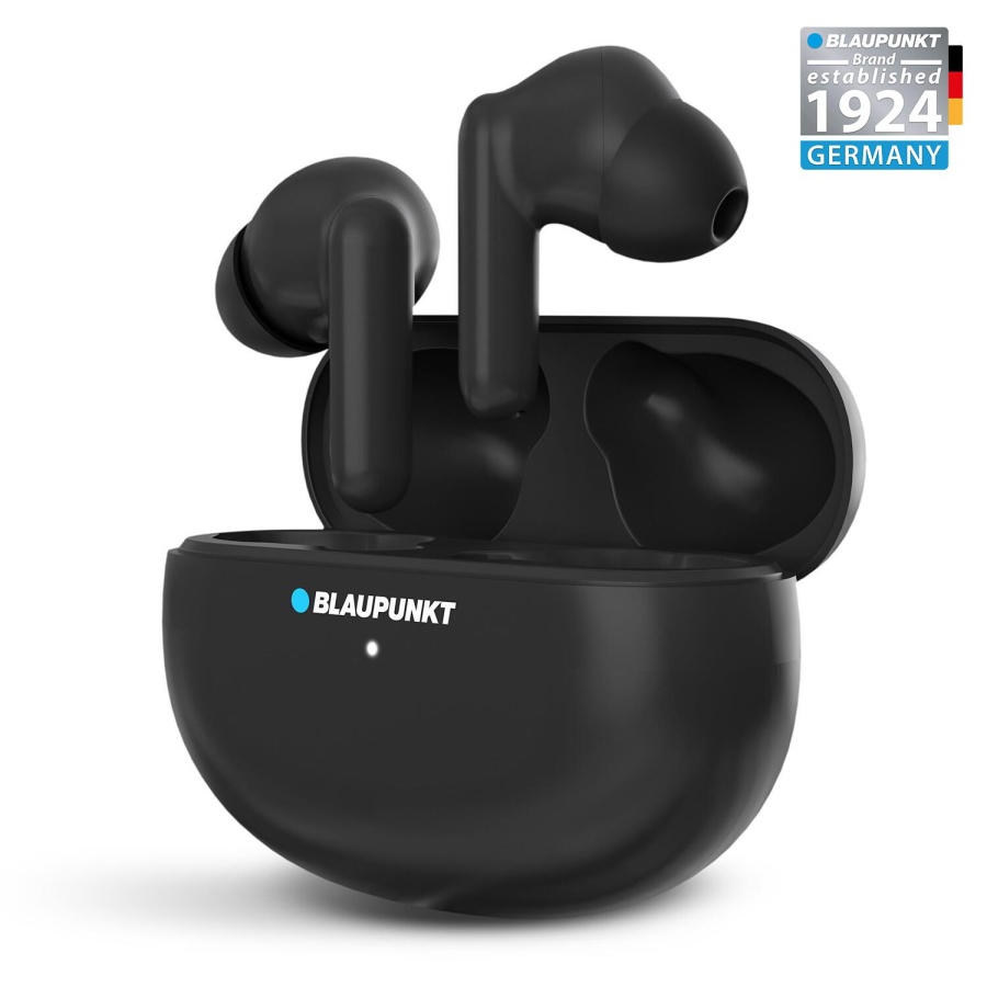 Blaupunkt B120 TWS Wireless Earbuds with Charging Case Black - 1