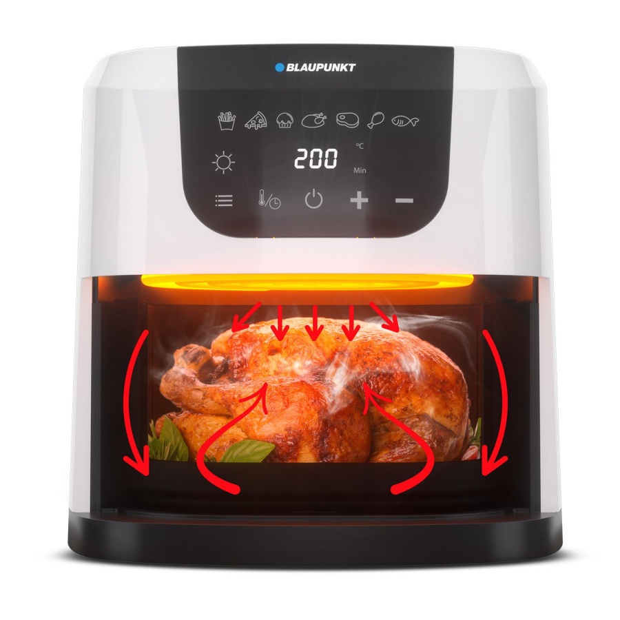 Blaupunkt D5450 Taste Master Air Fryer Beyaz - 7