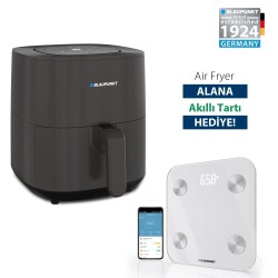 Blaupunkt D6550 Tek Hazneli Dokunmatik 5.5 Litre Yağsız Air Fryer Fritöz + Blaupunkt Akıllı Tartı Hediyeli - 1