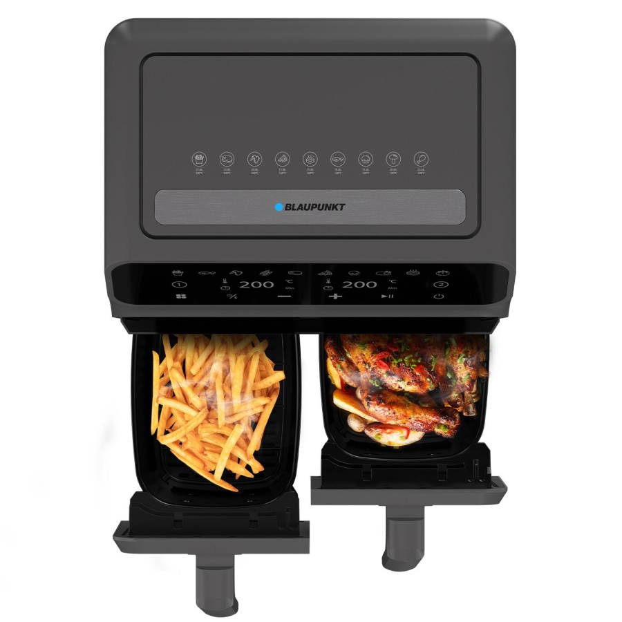 Blaupunkt D7800 Taste Master 2 Basket Air Fryer Black - 3