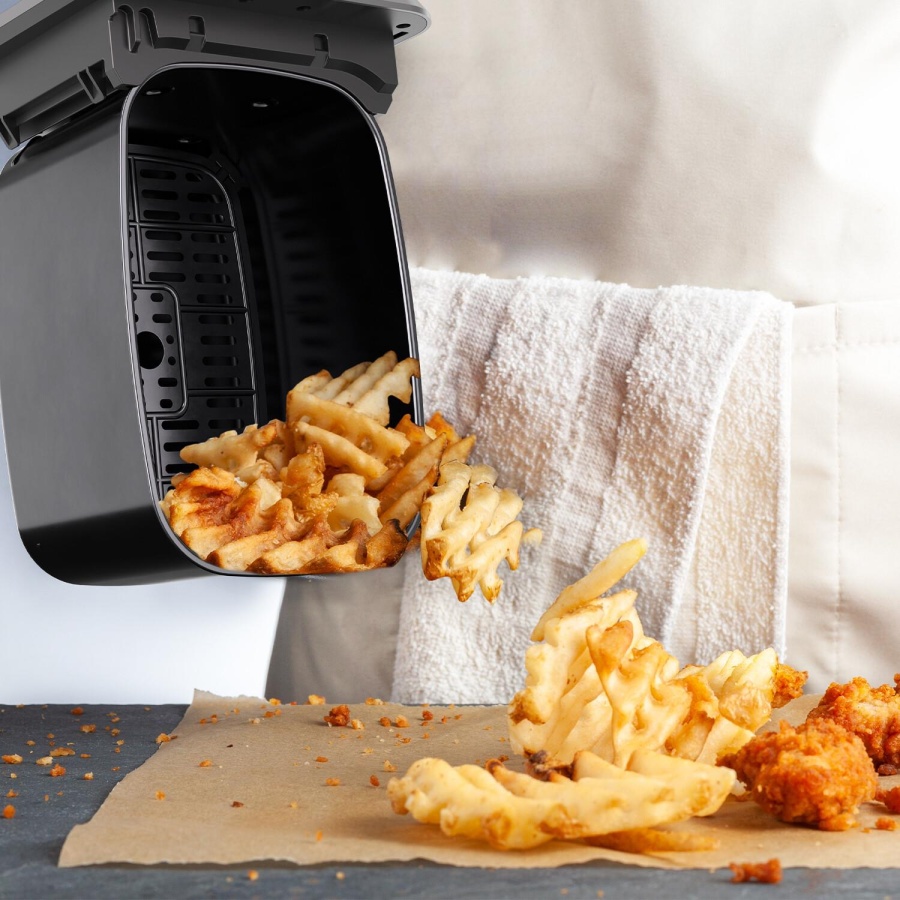 Blaupunkt D7800 Taste Master Çift Hazneli Air Fryer Siyah - 7