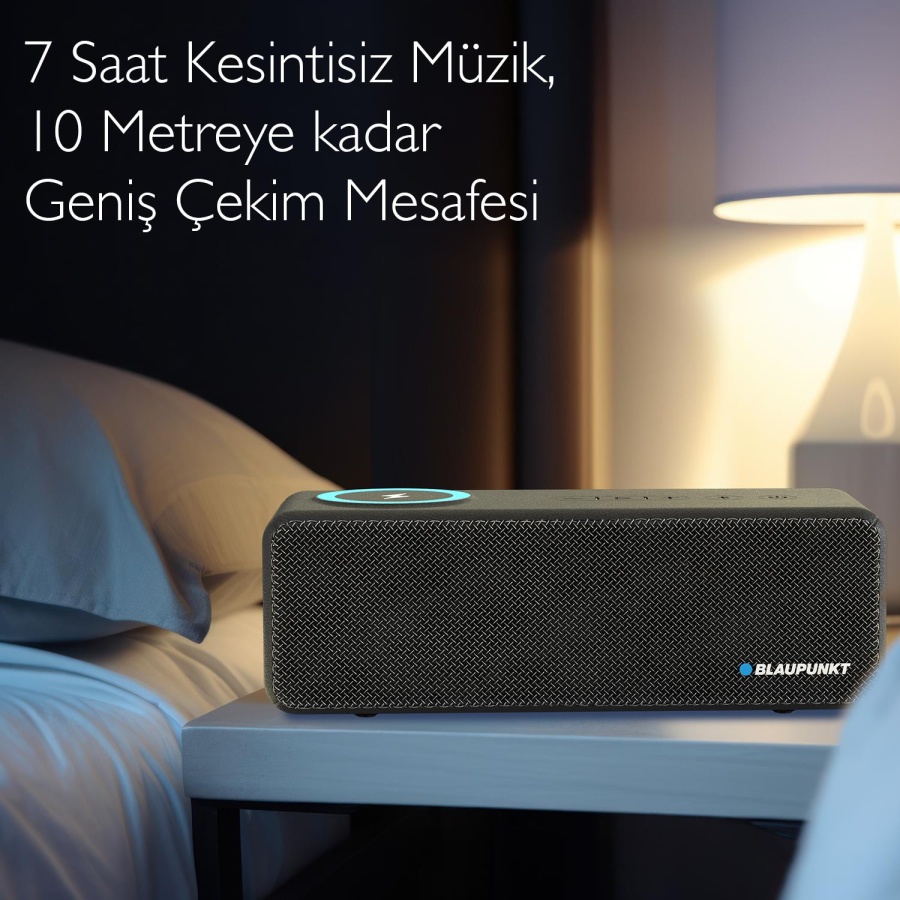 Blaupunkt LS250 Portable Bluetooth Wireless Speaker Black - 5