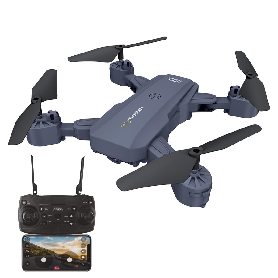 Corby Drones SD02 Foldable Smart Drone with 720P Camera - 2