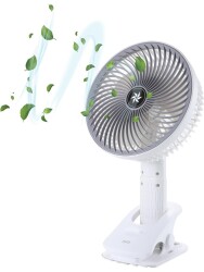 House Pratik HP62 Yüksek Performanslı Pratik Taşınabilir Şarj Edilebilir 3 Kademeli Masaüstü Fan - 1