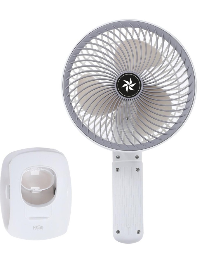 House Pratik HP62 Yüksek Performanslı Pratik Taşınabilir Şarj Edilebilir 3 Kademeli Masaüstü Fan - 4