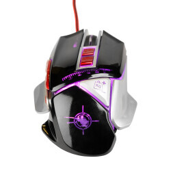 MF Product 0121 Kablolu Rgb Gaming Mouse Siyah-Kırmızı - 1