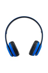 MF Product Acoustic 0131 Mikrofonlu Kulak Üstü Kablosuz Bluetooth Kulaklık Mavi - 2