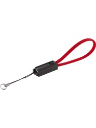 MF Product Jettpower 0047 Metal Başlıklı Örgülü 3A Micro Usb Hızlı Şarj Kablosu 20 cm Kırmızı - 3