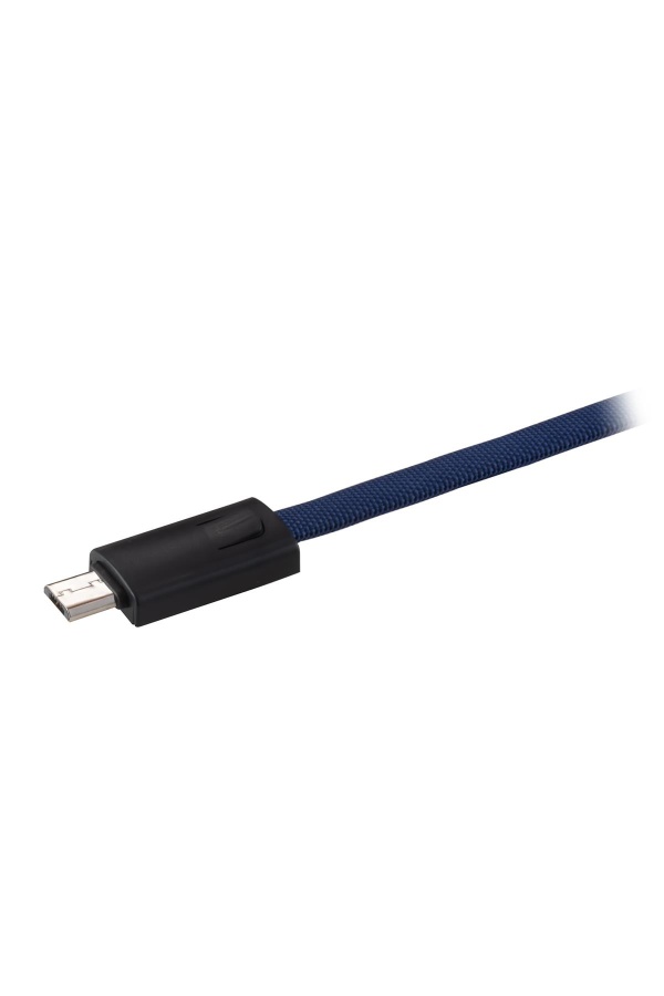 MF Product Jettpower 0047 Metal Başlıklı Örgülü 3A Micro Usb Hızlı Şarj Kablosu 20 cm Mavi - 4