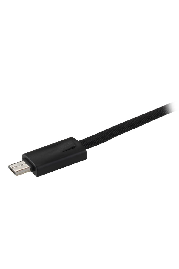 MF Product Jettpower 0047 Metal Başlıklı Örgülü 3A Micro Usb Hızlı Şarj Kablosu 20 cm Siyah - 3