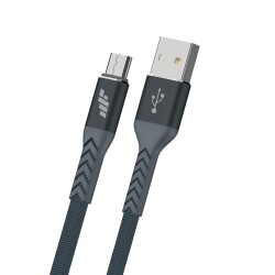 MF Product MFB401 Micro USB Şarj Kablosu Gri - 1