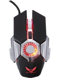 MF Product Strike 0593 Rgb Kablolu Fanlı Gaming Mouse Siyah - 1