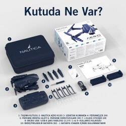 Nautica Aero N100 Drone Navy - 9