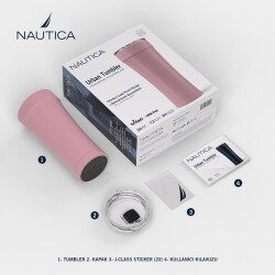 Nautica Avantgard Serisi Urban Termos Pembe (590 ml) - 5