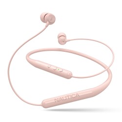 Nautica B310 Neckband Bluetooth Stereo Earphones Pink 