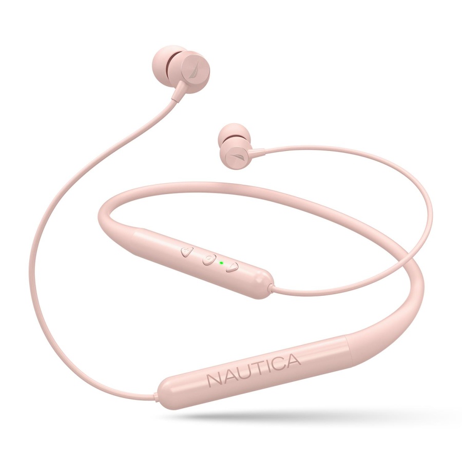 Nautica B310 Neckband Bluetooth Stereo Earphones Pink - 1