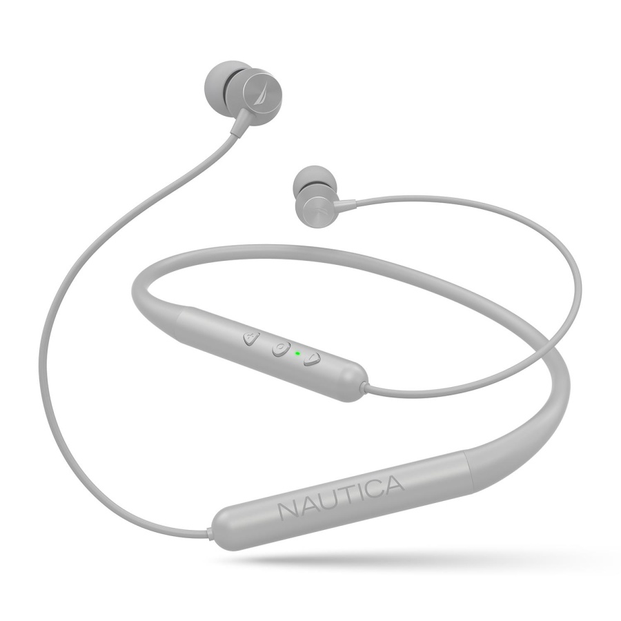 Nautica B310 Neckband Bluetooth Stereo Earphones Grey - 1