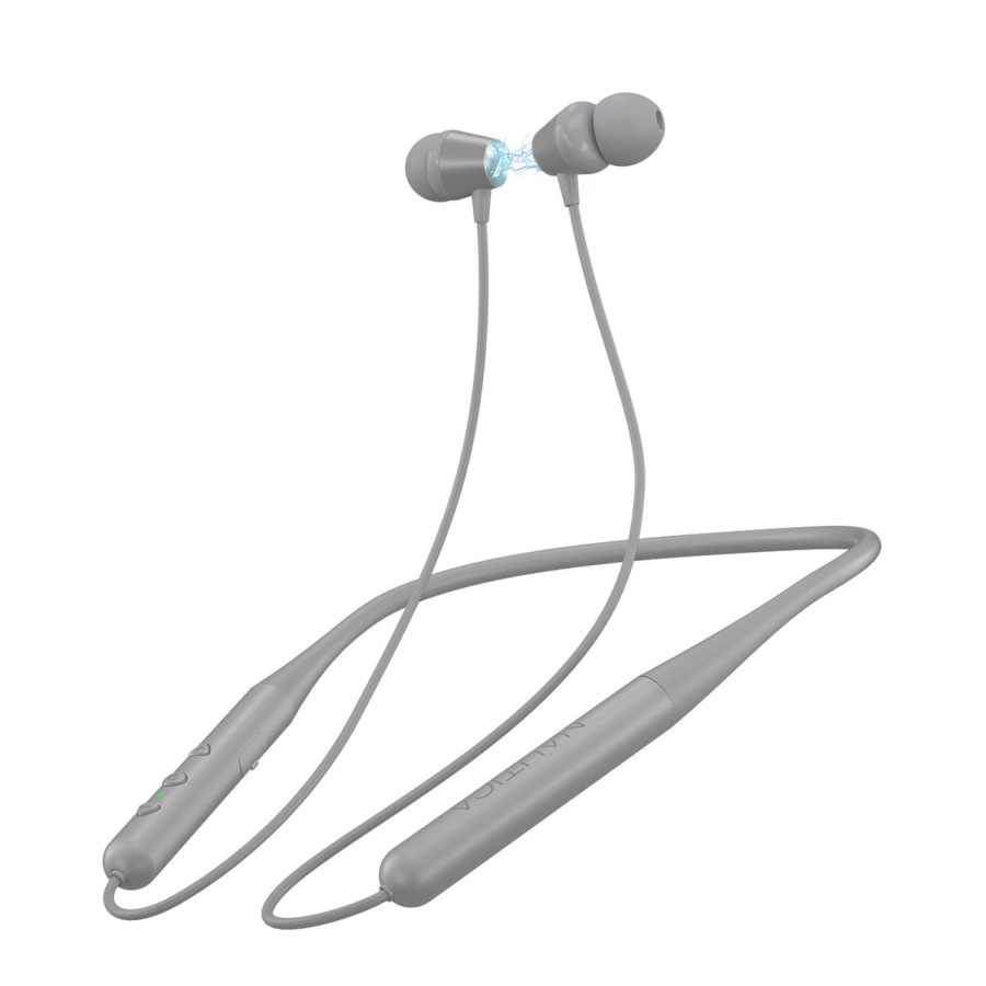 Nautica B310 Neckband Bluetooth Stereo Earphones Grey - 3