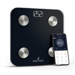 Nautica Basic Collection Body Tracker Smart Body Scale Black - 1