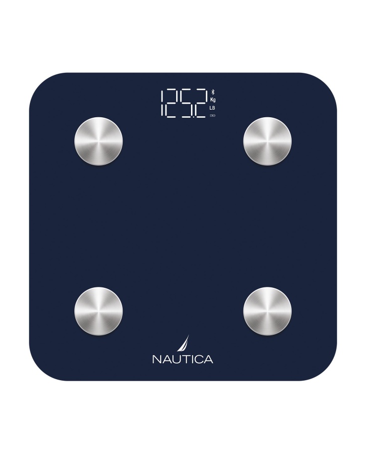 Nautica Basic Collection Body Tracker Smart Body Scale Navy - 2