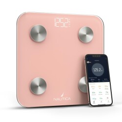 Nautica Basic Collection Body Tracker Smart Body Scale Pink 