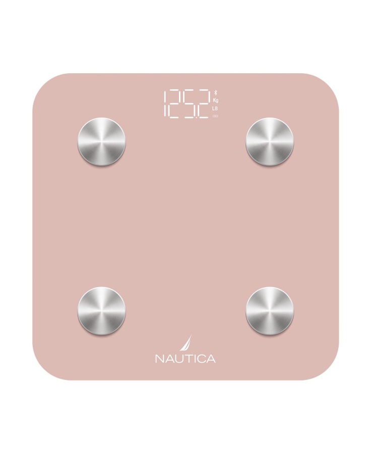 Nautica Basic Collection Body Tracker Smart Body Scale Pink - 2