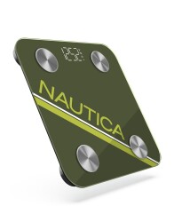 Nautica Sport Collection Body Tracker Smart Scale Logo Green - 3