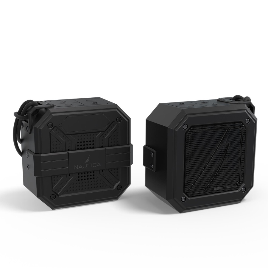 Nautica S100 Bluetooth Portable Outdoor Waterproof Speaker Black - 3