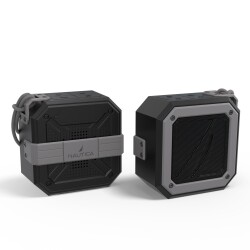 Nautica S100 Bluetooth Portable Outdoor Waterproof Speaker Black Gri - 3