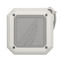 Nautica S100 Bluetooth Portable Outdoor Waterproof Speaker Gray White 