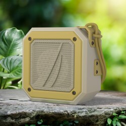 Nautica S100 Bluetooth Portable Outdoor Waterproof Speaker Gray Yellow - 5