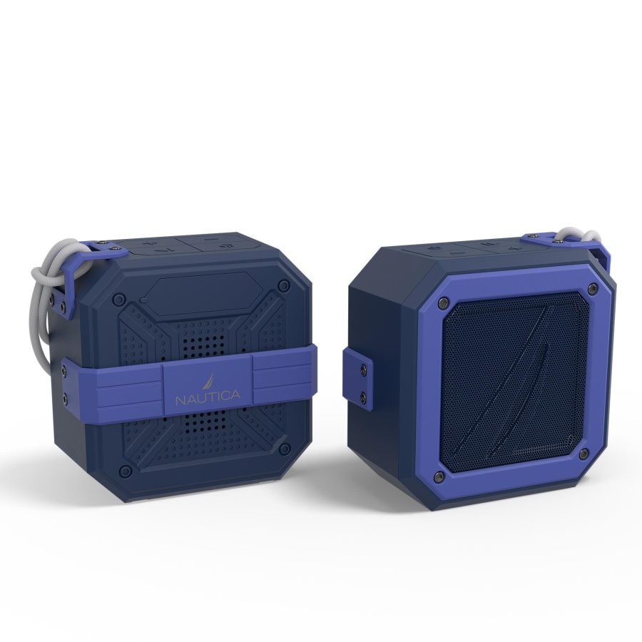 Nautica S100 Bluetooth Portable Outdoor Waterproof Speaker Navy Blue - 3