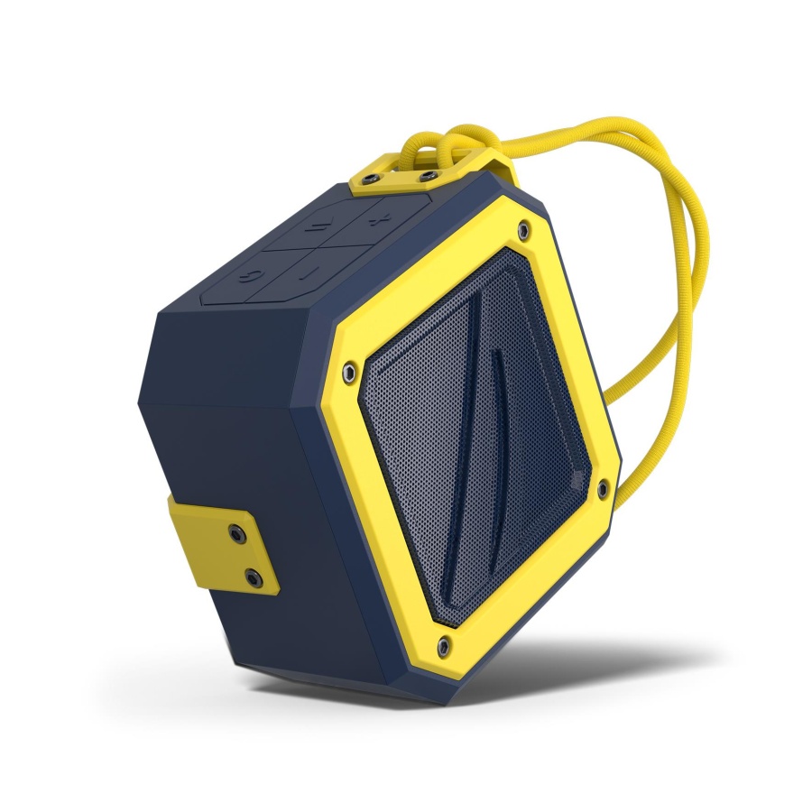 Nautica S100 Bluetooth Portable Outdoor Waterproof Speaker Navy Yellow - 2