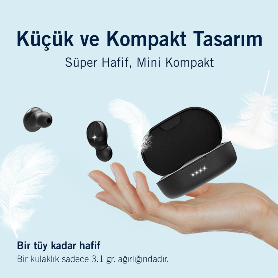 Nautica Buds T120 TWS Kulakiçi Kulaklık Siyah - 2