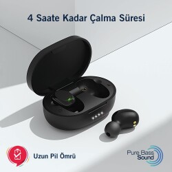 Nautica Buds T120 TWS Kulakiçi Kulaklık Siyah - 3