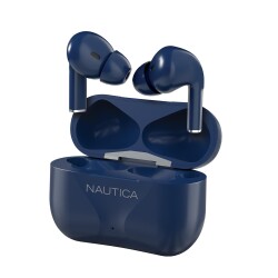 Nautica Buds T220 Wireless Stereo Earbuds With Charging Case Navy 