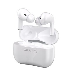 Nautica Buds T220 Wireless Stereo Earbuds With Charging Case White 