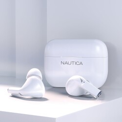 Nautica Buds T220 Wireless Stereo Earbuds With Charging Case White - 2