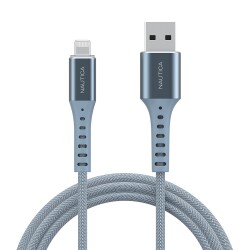 Nautica C65 Lightning to USB-A Cable (7ft) Blue - 1