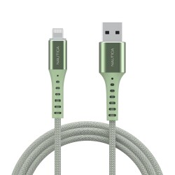 Nautica C65 Lightning to USB-A Cable (7ft) Green - 1