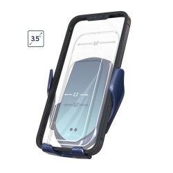 Nautica CH220 Wireless Araç içi Şarj Cihazı ve Telefon Tutucu Navy - 5