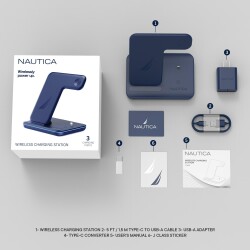 Nautica CH400 Wireless Charging Station - 5