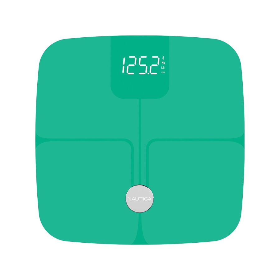 Nautica Classic Collection Body Tracker Plus Smart Body Scale Bimini Green - 2