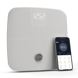 Nautica Classic Collection Body Tracker Plus Smart Body Scale Charcoal 