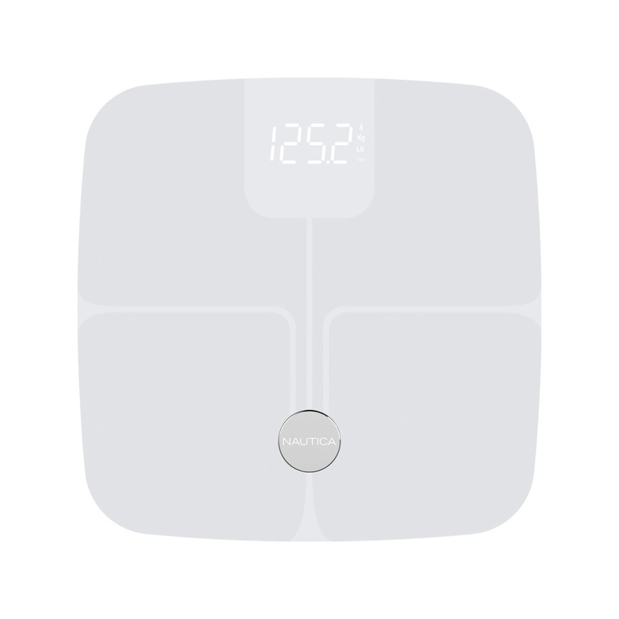 Nautica Classic Collection Body Tracker Plus Smart Body Scale İce White - 2