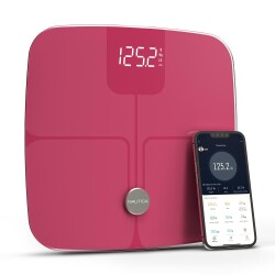 Nautica Classic Collection Body Tracker Plus Smart Body Scale Red 