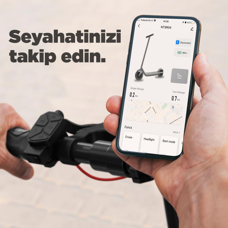 Nautica Drive A1200x Elektrikli Scooter - 10