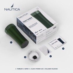 Nautica Elegant Series Urban Tumblers (20 oz) Green - 5