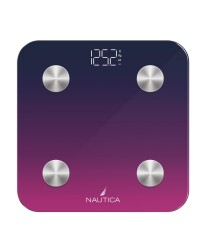 Nautica Gradient Collection Body Tracker Smart Body Scale Navy Fuchsia - 2