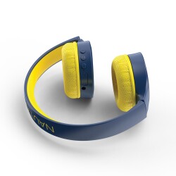 Nautica H120 Bluetooth Stereo Headphones Navy & Yellow - 2